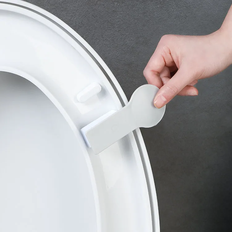New Toilet Seat Lift Handle Convenient Toilet Seat Lift Handle Simple Plain Toilet Lid Lifter