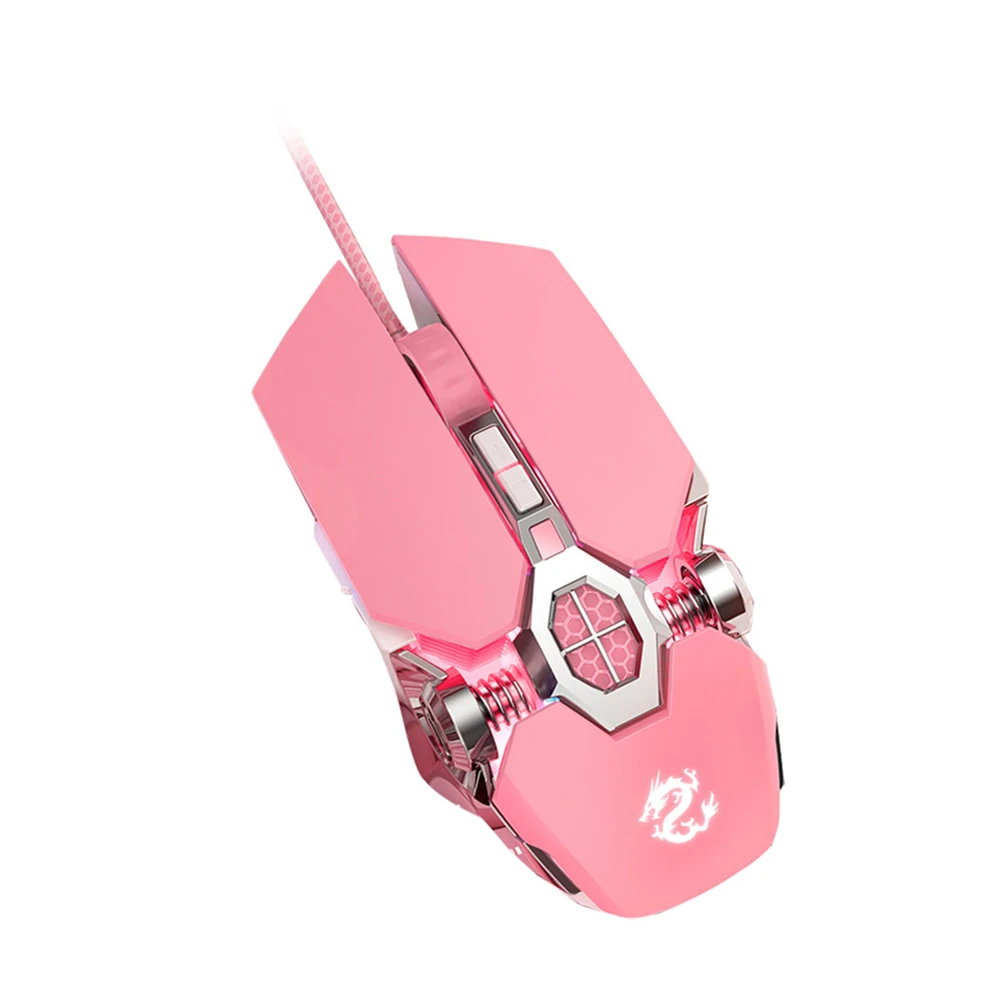 
Value for Money Auto Sleeping Optical PInk RGB PUBG Gaming Mouse for Computer/Office/Player/Gamer/Interne bar/Home 