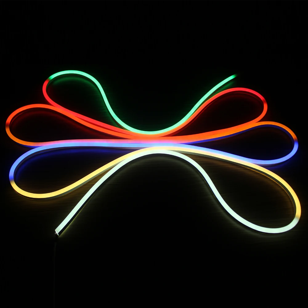 Ultra Thin LED Neon Flex Rope Light 12V 24V Mini Flexible Neon LED Strip Light 16*8mm