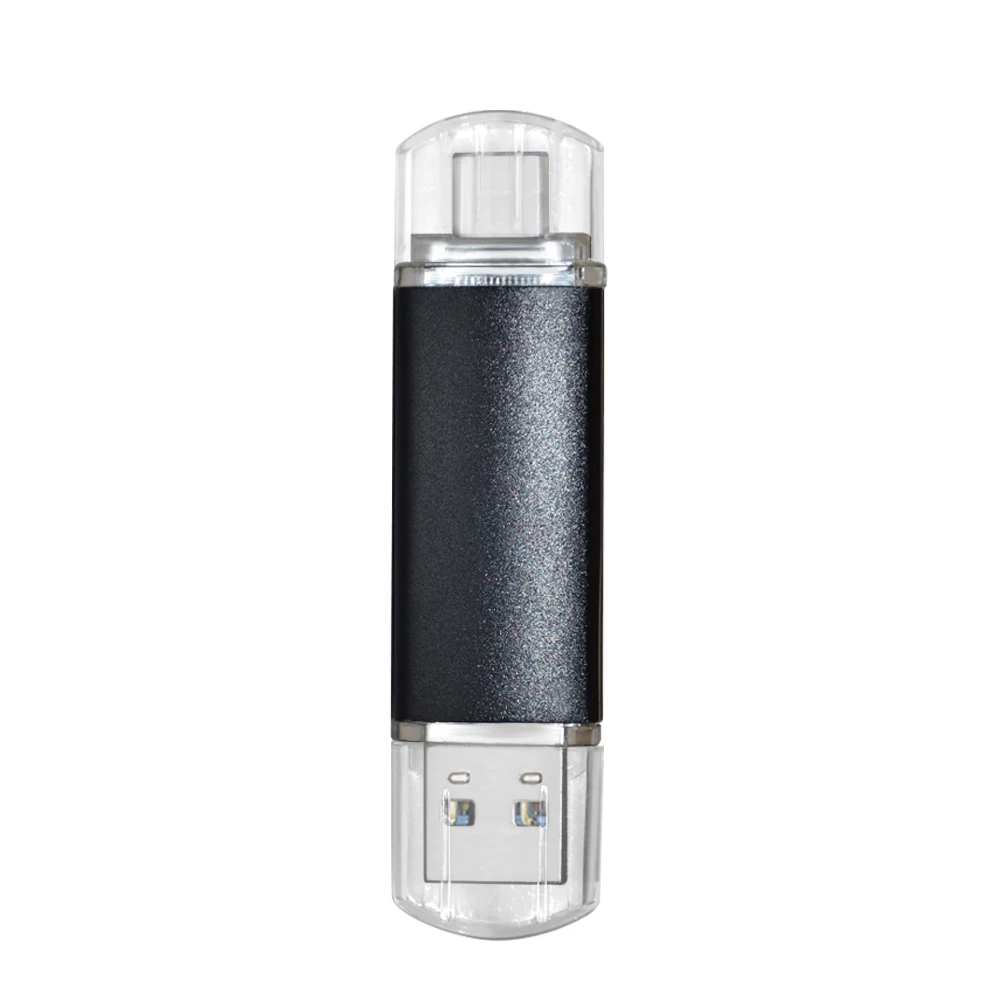 Флэш-накопители UDF908SC Type-C оптом дешевый металлический OTG для мобильного
