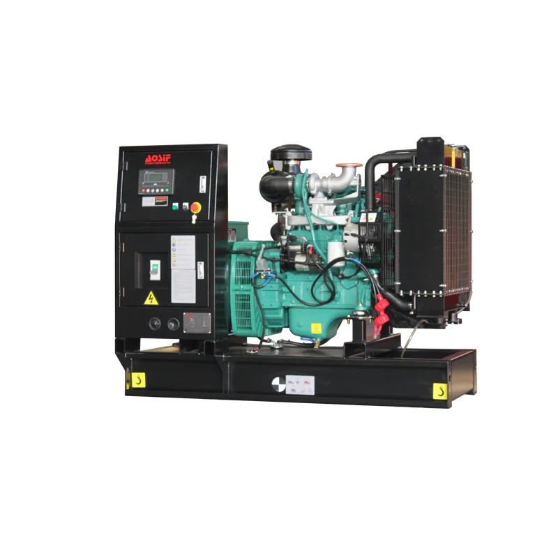 AOSIF 35kva 30kva generator set engine made in UK diesel generator silent 3 phase silent diesel generator Single Phase set