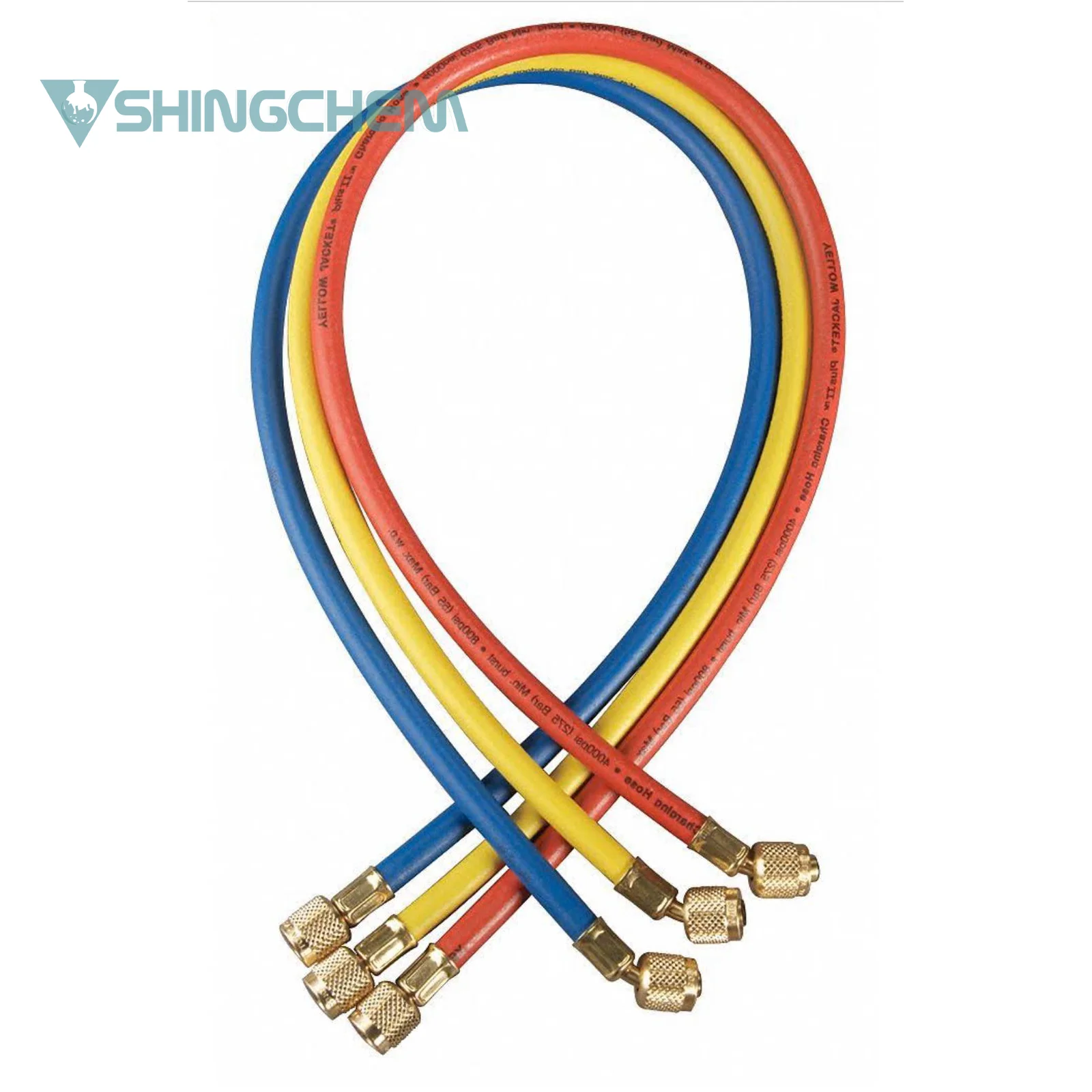 Freon заряжающий шланг газ хладагента используемый для r134a r22 r410a по низкой цене