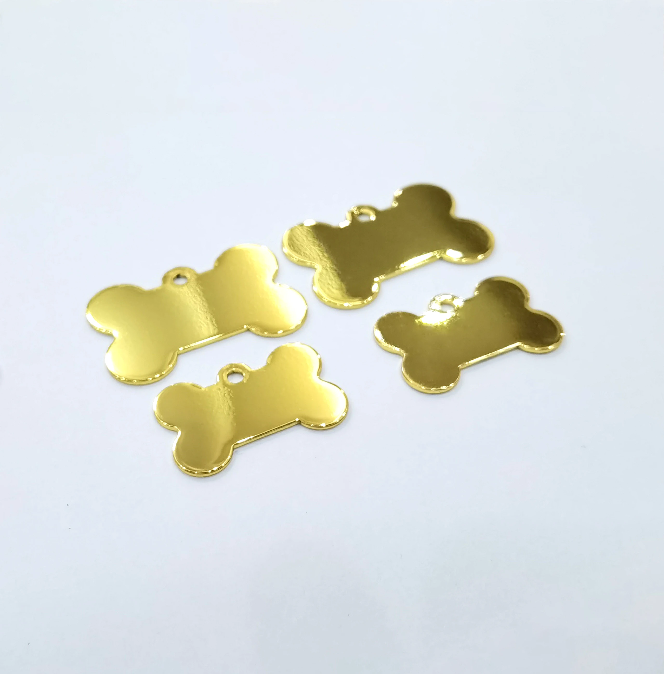 Yiwu Aceon Hot Sale Cute Pet ID Tag Stainless Steel DIY Laser Engraved Blank Stamping with Sports Theme Polished Technique