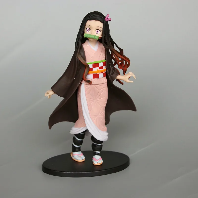 Demon Slayer Blade Tanjirou Nezuko Hand-made Birthday Cake Decoration Ornaments Figure Toy
