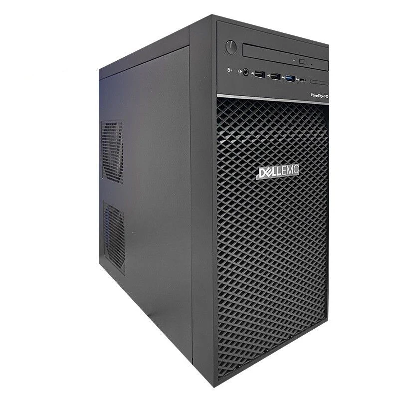 Dell T40/T150 Small Tower Server Workstation Desktop Computer Host ERP Storage Server T40Xeon 4-core E-2124G16G RAM