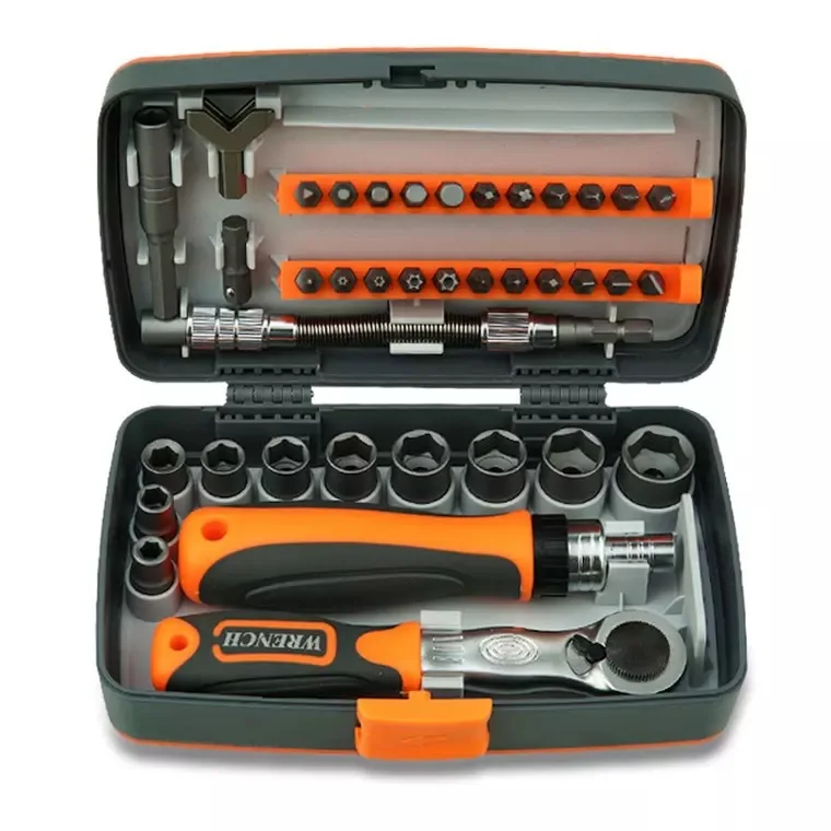 OEM Screwdriver Bits & Sockets Set Home Repair Tool Kit with Storage Case for Furniture/Car/Computer/Electronics Maintenance