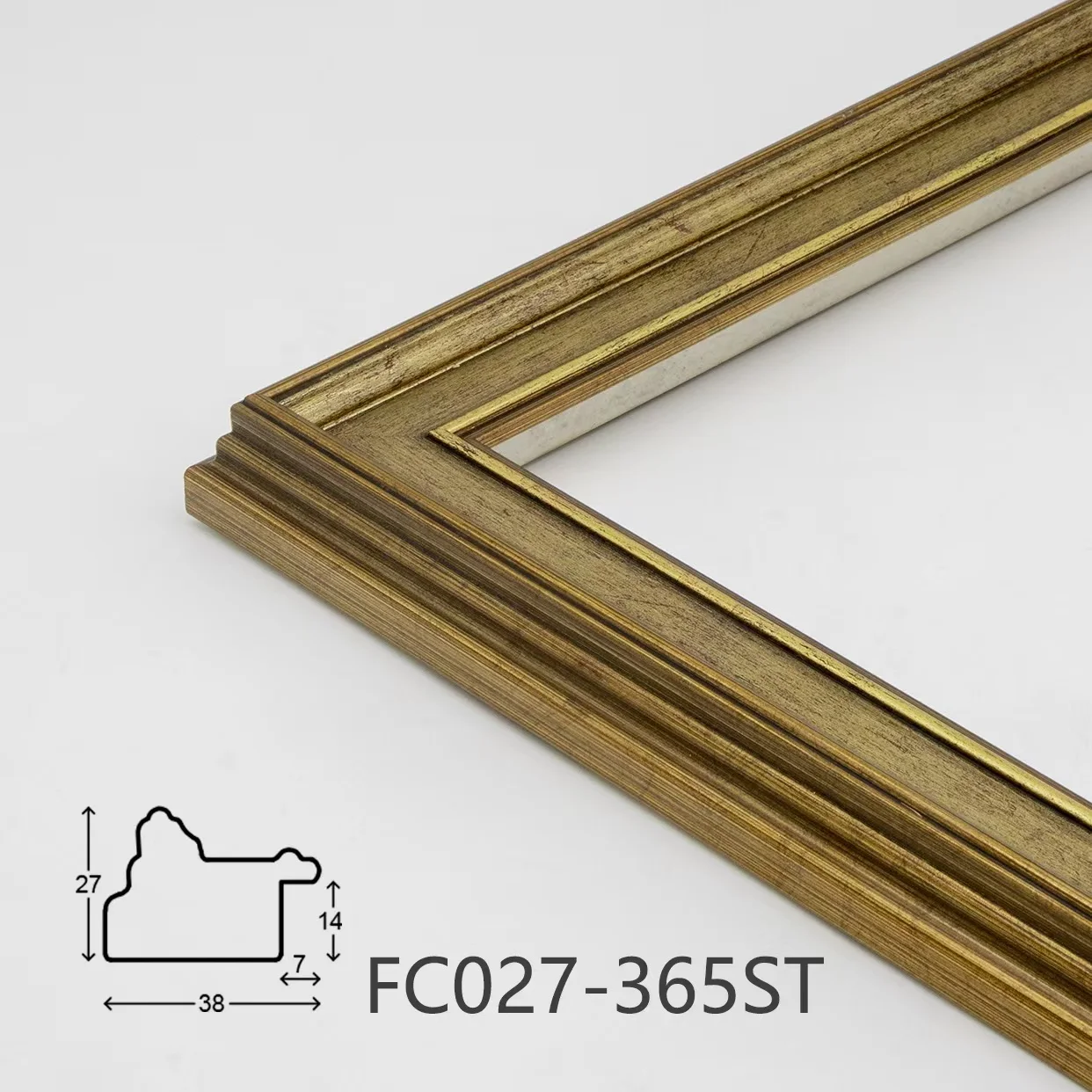 Factory Direct Sale Plastic Frame Moulding Fast Delivery PS Frame Moulding