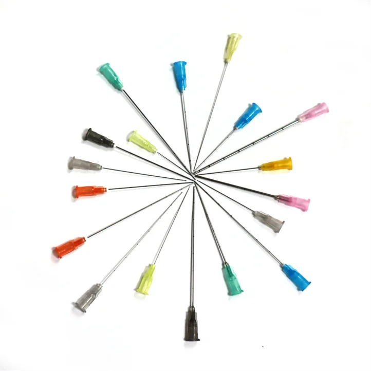 Disposable Medical Blunt Needle Cannula 21G 22G 23G 25G 27G 30G Hyaluronic Acid Dermal Filler Injection