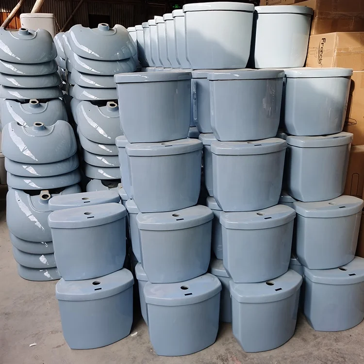 Vintage Toilet Bowl Bathroom Equipment Easy To Clean Toilet Two Piece Ceramic Wc Set Toilet