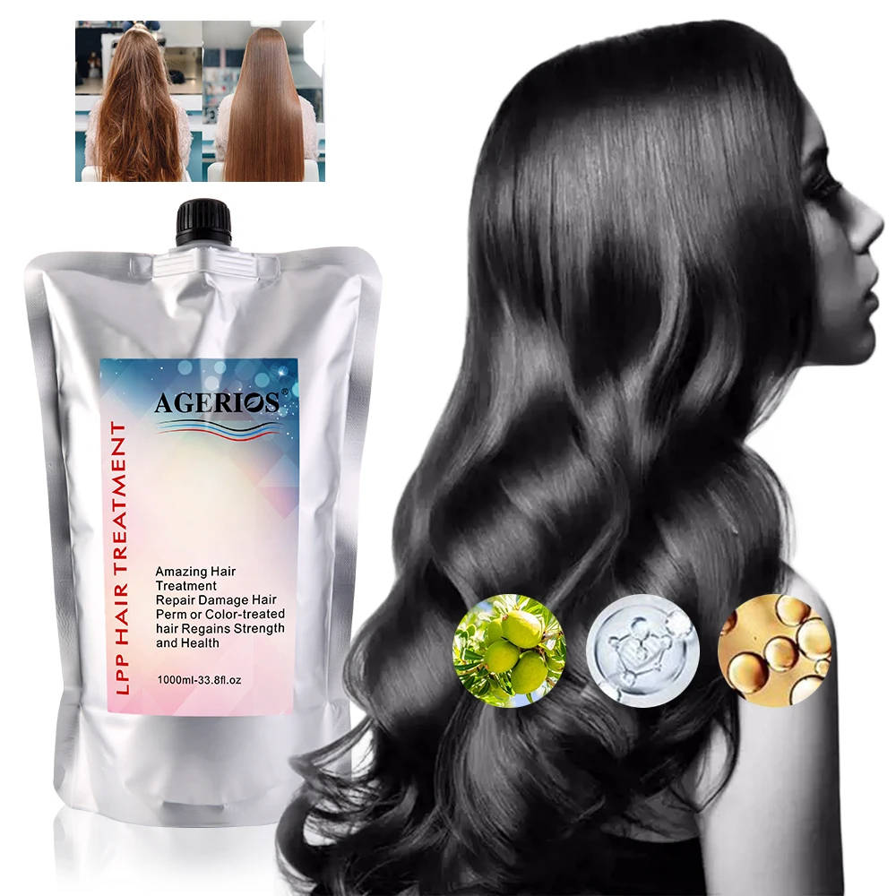 Professional OEM Natural Organic Instant Hair Treatment Smoothing Repairing Hair Mask LPP For Dry Damage Hair