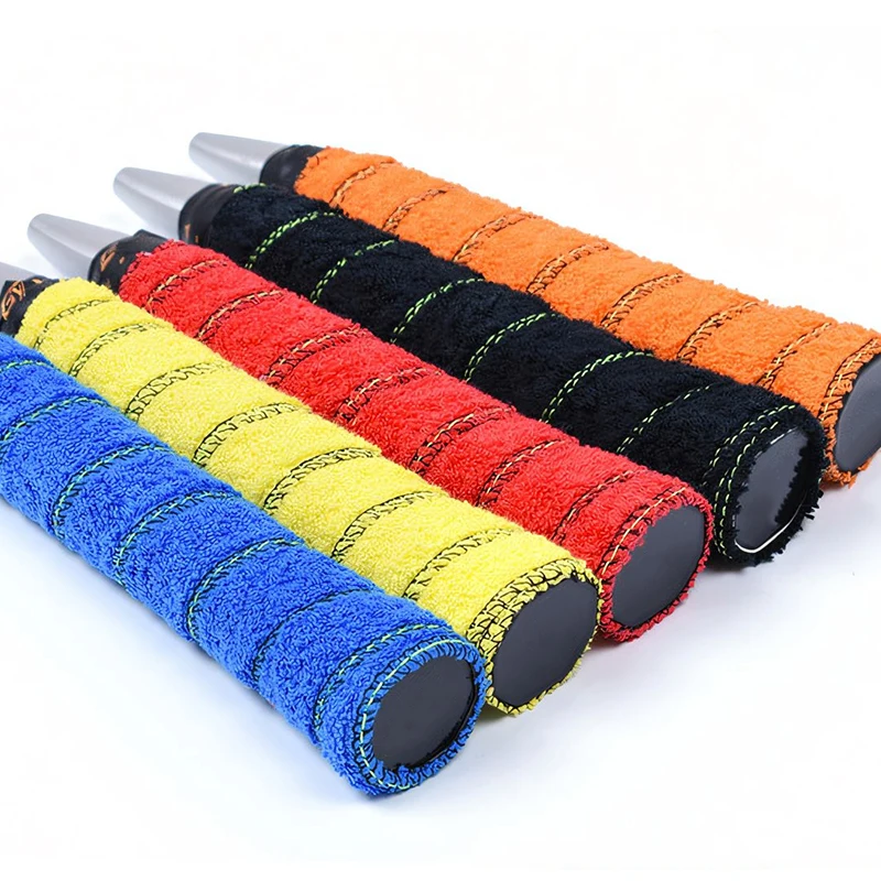 Soft Absorbent Handle Grip Racket Tape Cotton Towel Anti-Slip Grip Tape For Badminton