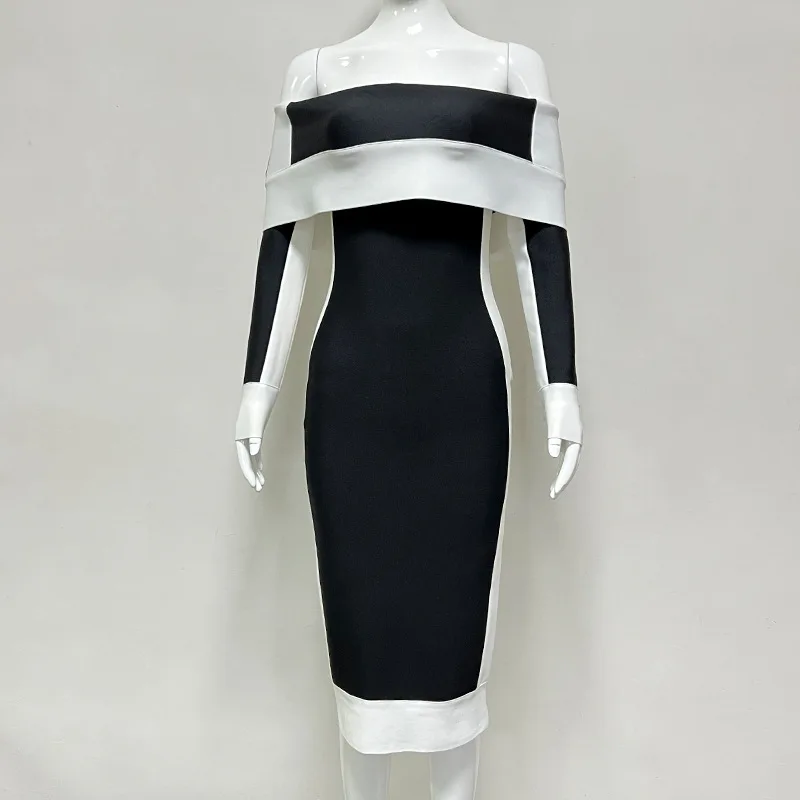 Black Color Plus Size Career Pencil official Women Office Wear Business Dress Women Formal Work Wrap Midi Professional Dress