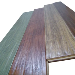 Eco-friendly materials 100%BAMBOO Hand scrape bamboo flooring Solid bamboo flooring for indoor floor19years factory