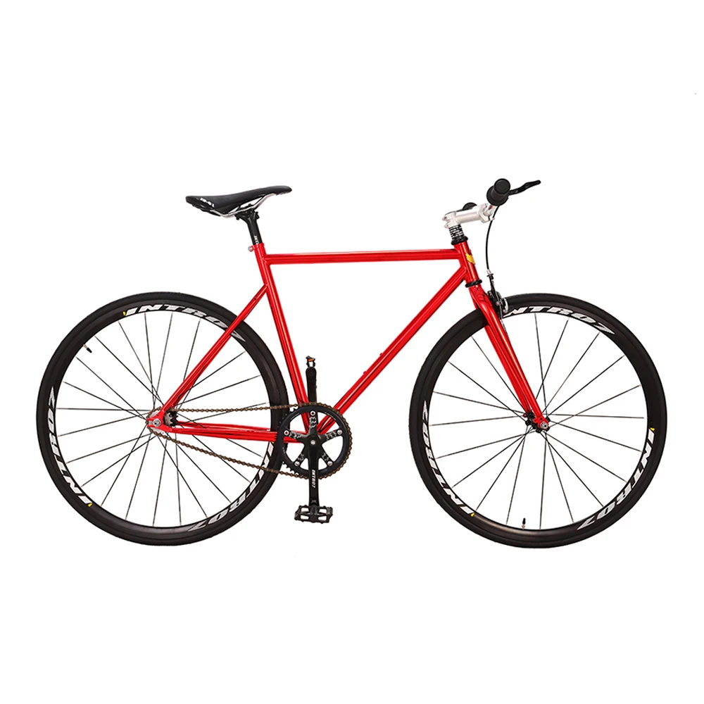 Beautiful fixed gear bikes nice model color 700C Chromium molybdenum steel fixie bicycle best sell fixie road bike