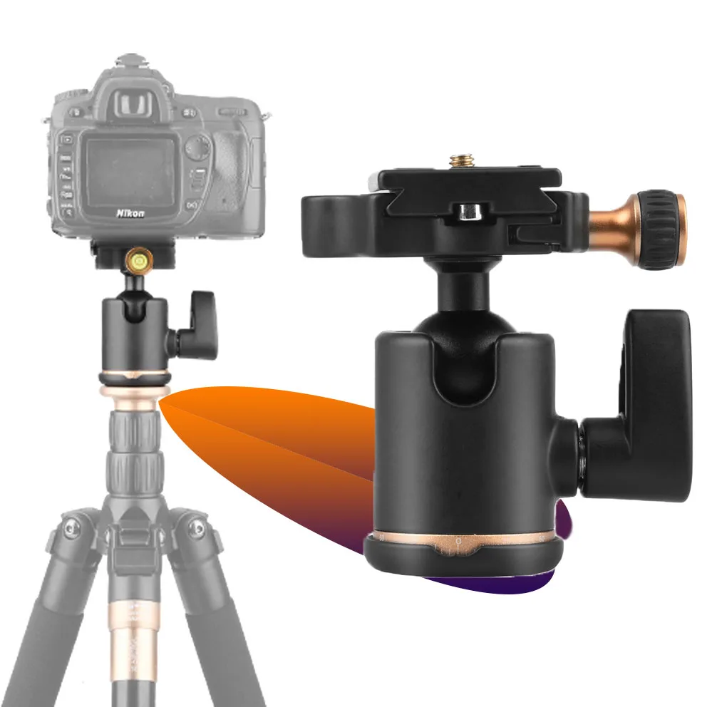 
2021 Best Selling Dslr Fluid Tripod Head High Quality Ball Head 