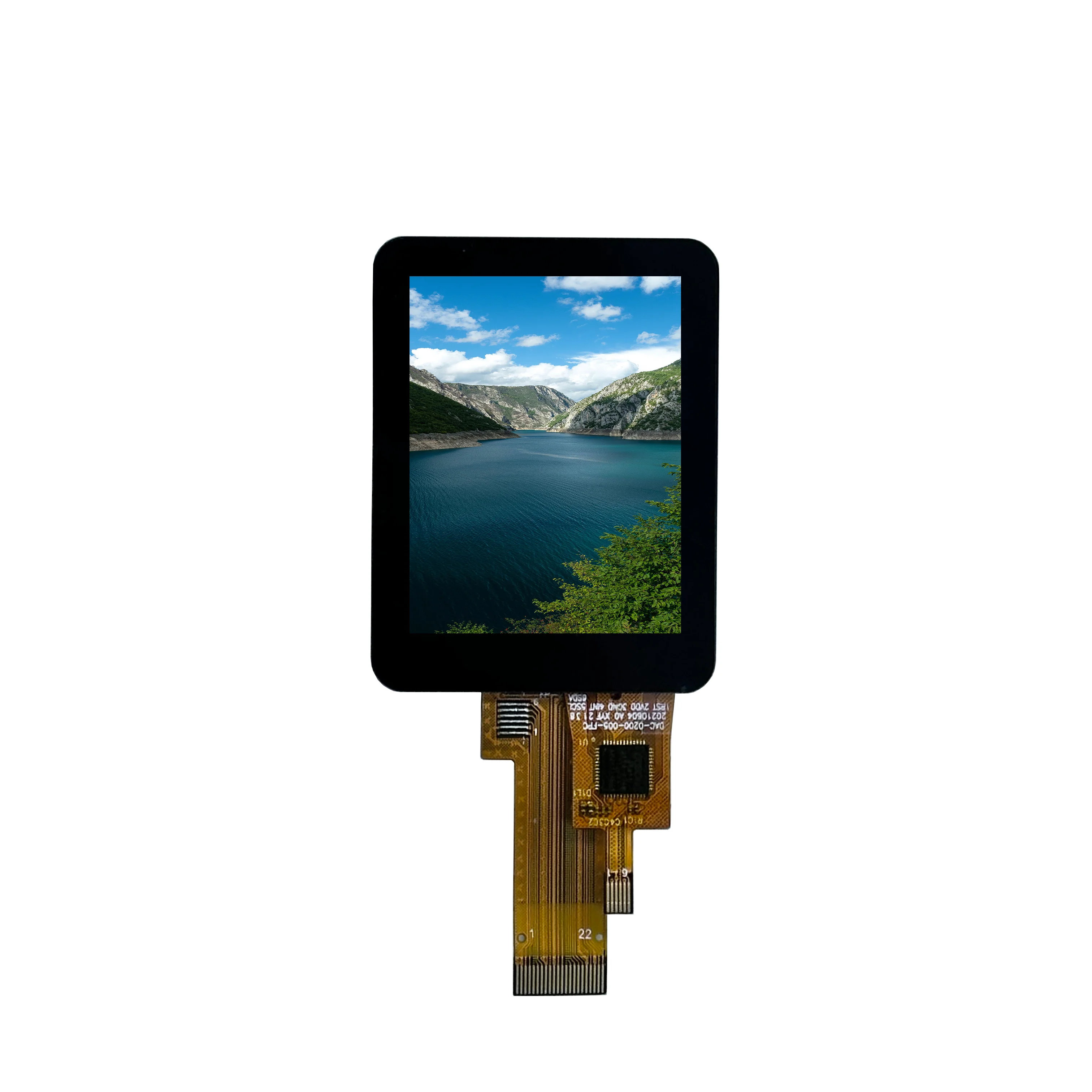 2.0 inch TFT LCD Display 240*320 Resolution High Brightness Capacitive Touch Screen TFT LCD Module For Smart Wearables