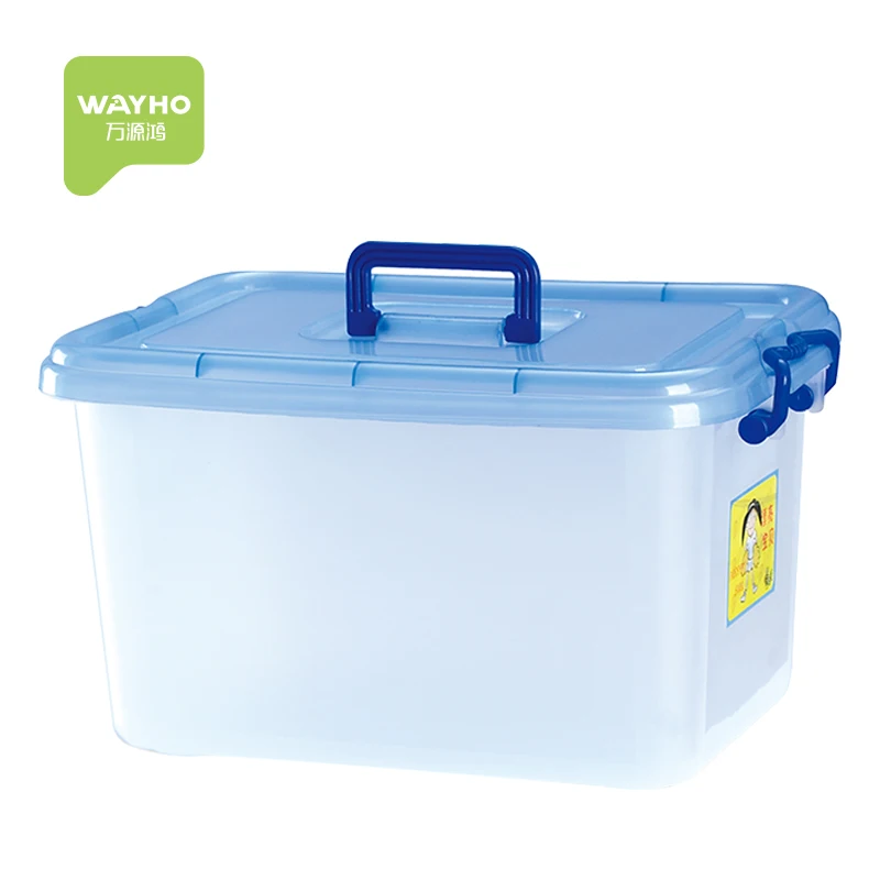 Japan beautiful household plastic closet storage box with lid