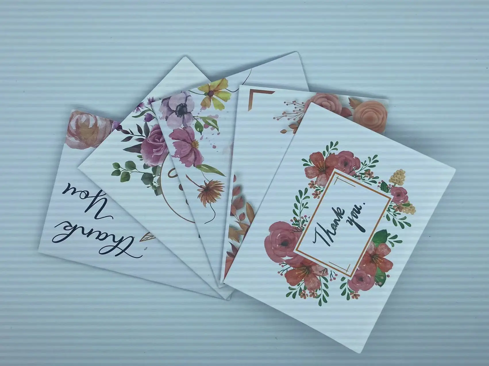 Custom Factory  Customized Printing Luxury Greeting Card Visiting Gift Thank You Cards scratch off labels