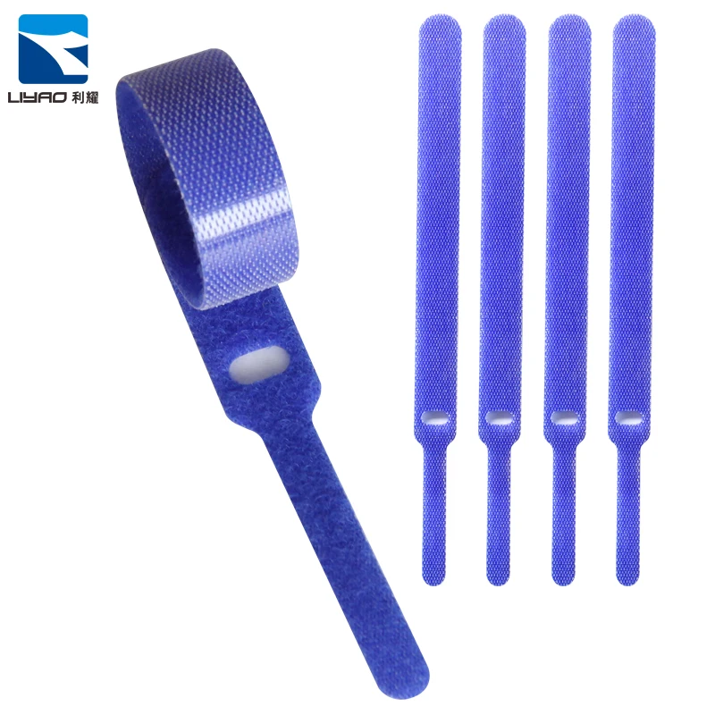 Combo Cable Ties Fastening Cable Straps Reusable Hook and Loop Straps Wire Management Cord Velcroes Organizer for Home Office
