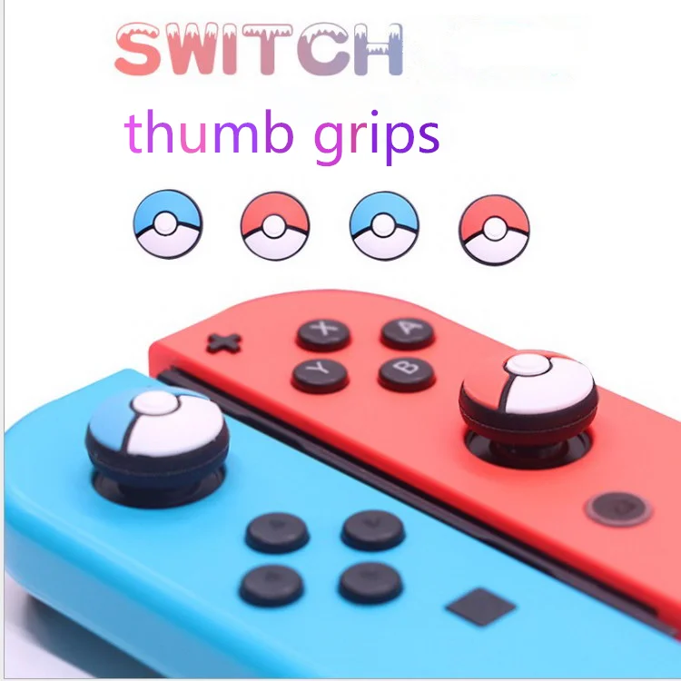 3D аналоговые захваты для больших пальцев, переключатель, контроллер, джойстик, Силиконовые захваты для больших пальцев