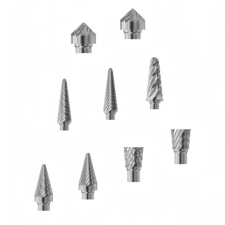 High Quality Burrs Tool Set Tungsten Carbide Rotary Files Burrs Die Grinder Drill Accessories