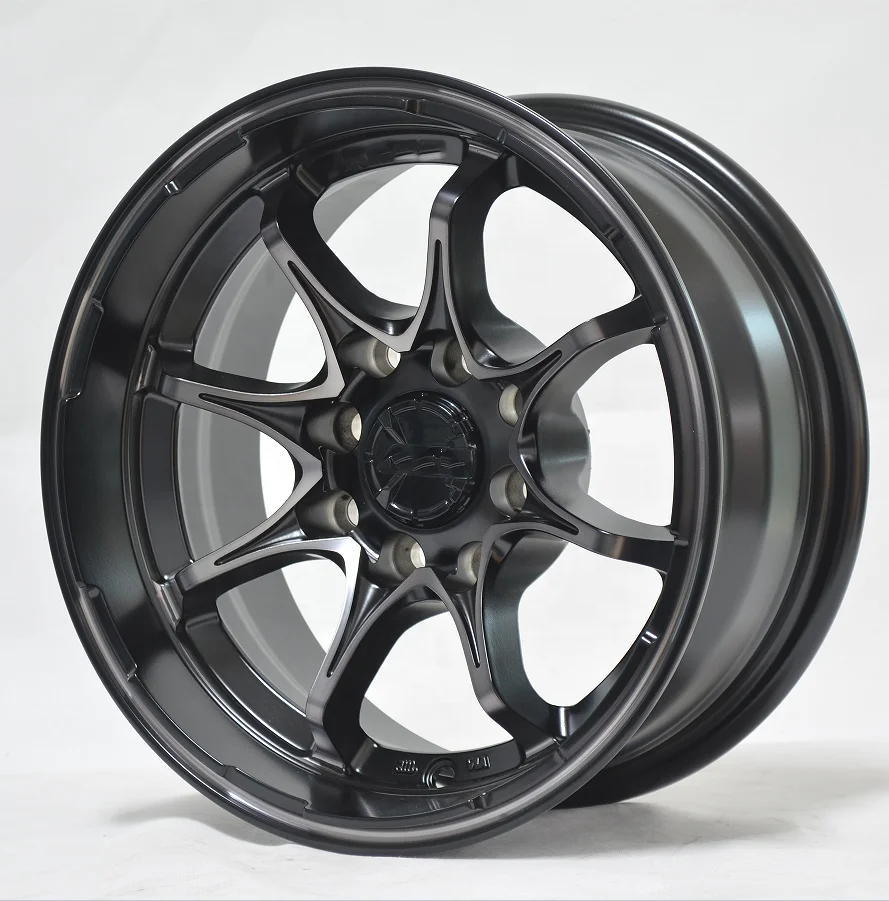 13x6 14x6.5 inch rims for car 100 114.3 PCD VIA JWL quality standard CB 73.1 100% balance tested on sale