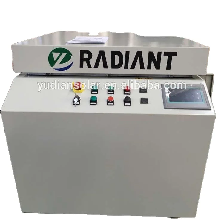 Radiant Yudian  Mini size solar pv module making machine PV module laminating machine