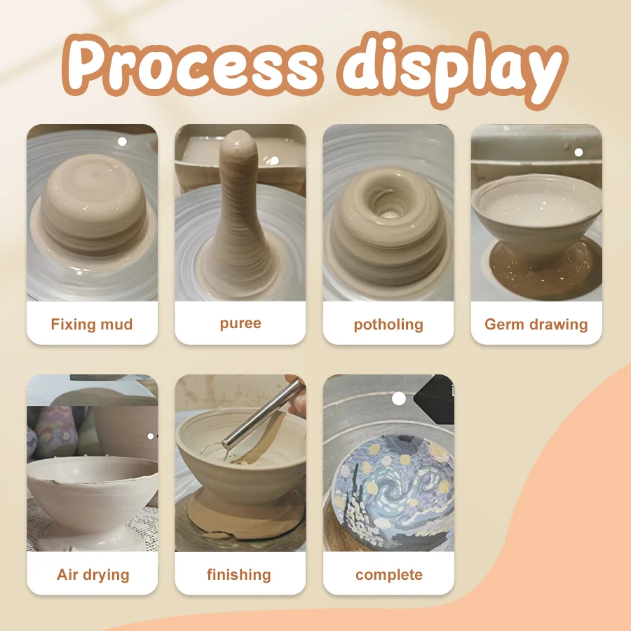 High Quality Handmade Material Vacuum Packing Clay Modeling Polymer Air Dry Clay