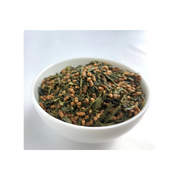 Жареный аромат органический genmaicha купить японский листовой чай зеленый для продажи