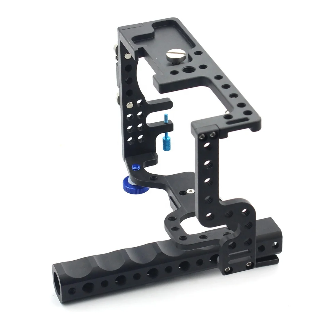 Camera Cage for Panasonic Lumix GH5 / GH5s Protective Case  Mirrorl System Cam Mounting Bracket Aluminum with Top Handle