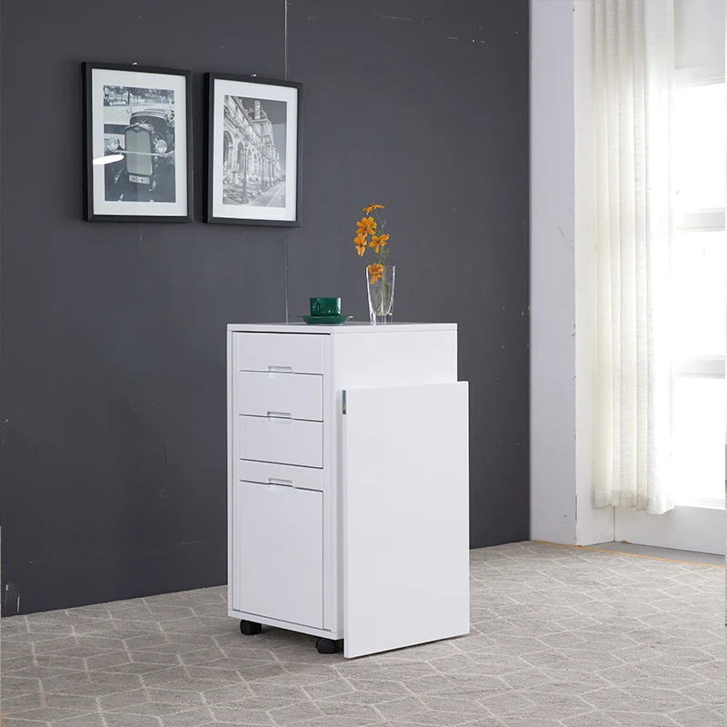 Bedroom Furniture All in One Convertible Hidden Chair Cabinet Table Set For Tiny House