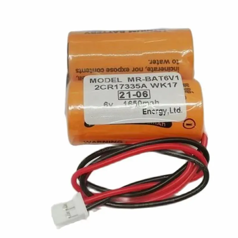 MR-BAT6V1 6V M80 J4 Запчасти для сервопривода 2CR17335A WK17 системный аксессуар литий-ионного аккумулятора