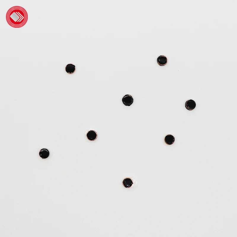 RFID Customized Copper Coil Tag High Frequency 13.56MHz Ntag213 Mifare 1K F08 Chip Access Control Card Mini NFC Tag