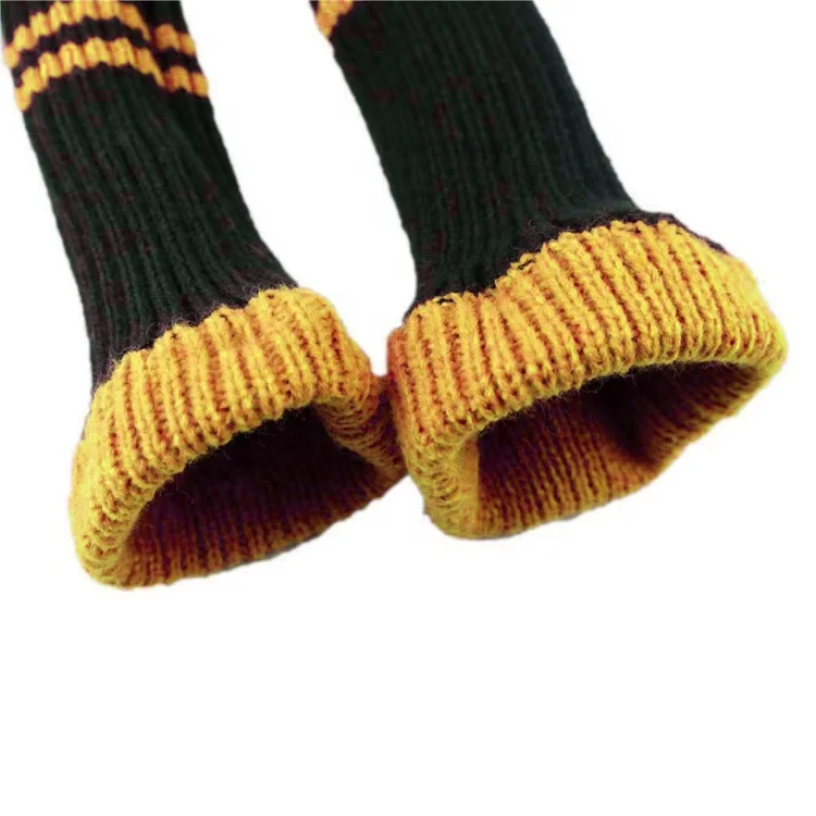 Wholesale embroidery Dollar design knitted golf pom pom club wood driver head covers custom made elastic golf headcover