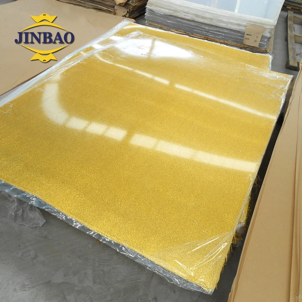 JINBAO Factory dichroic acrylic sheet multicolour glitter acrylic sheet pastel acrylic sheet