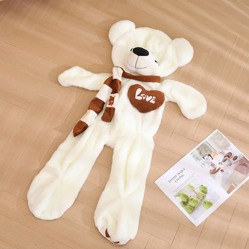 Wholesale Large Giant No Fill Unstuffed Bear Plush Skin Toys for Valentines Day Gifts Big Bear Animal Plushie without Cotton