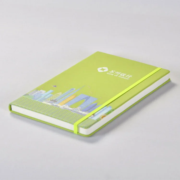 Wholesale A5 size pu leather hard cover inspirational journals custom printed sale