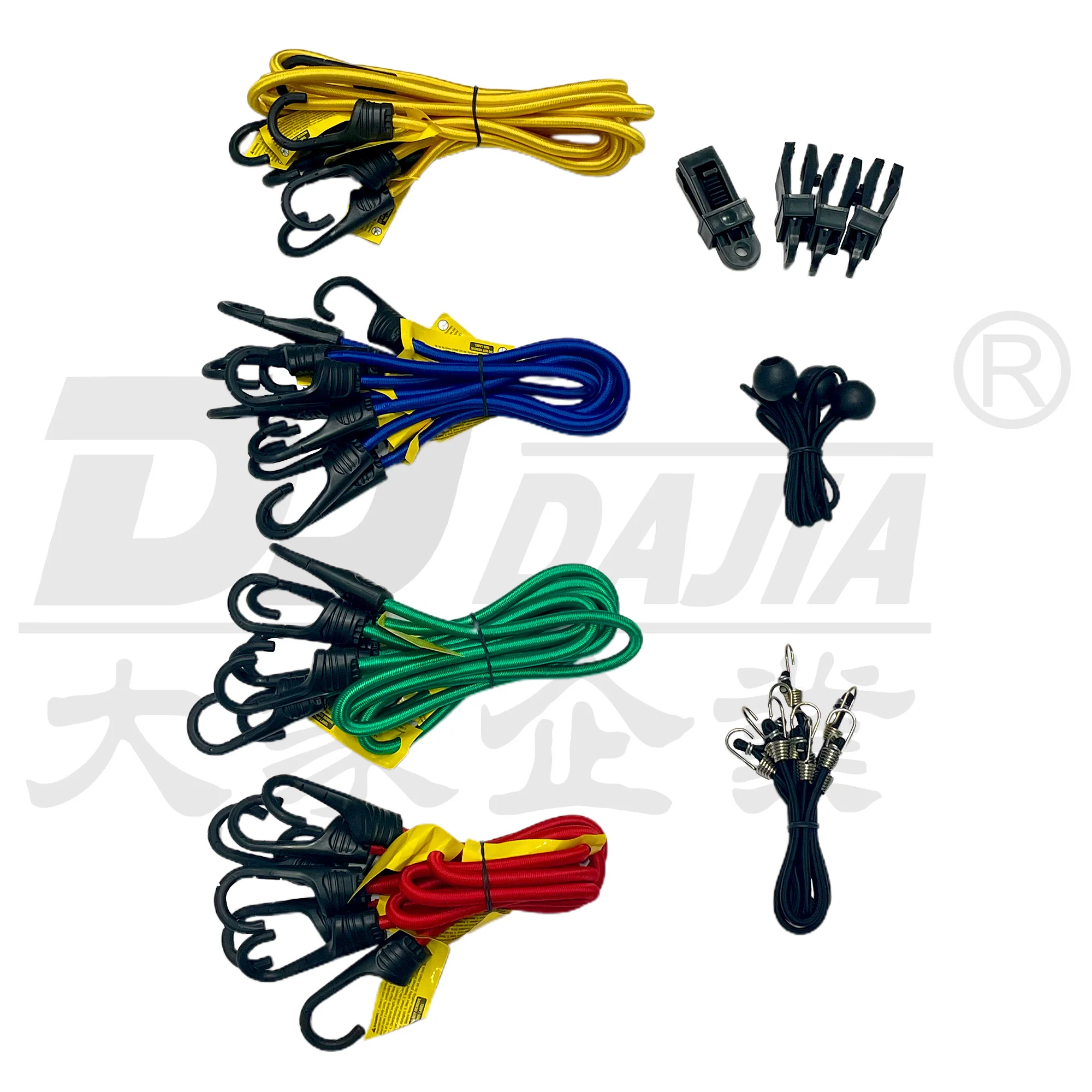 32PCS BUNGEE CORDS SET TUV/GS BSCI BS BEST QUALITY BUNGEE CORD SET