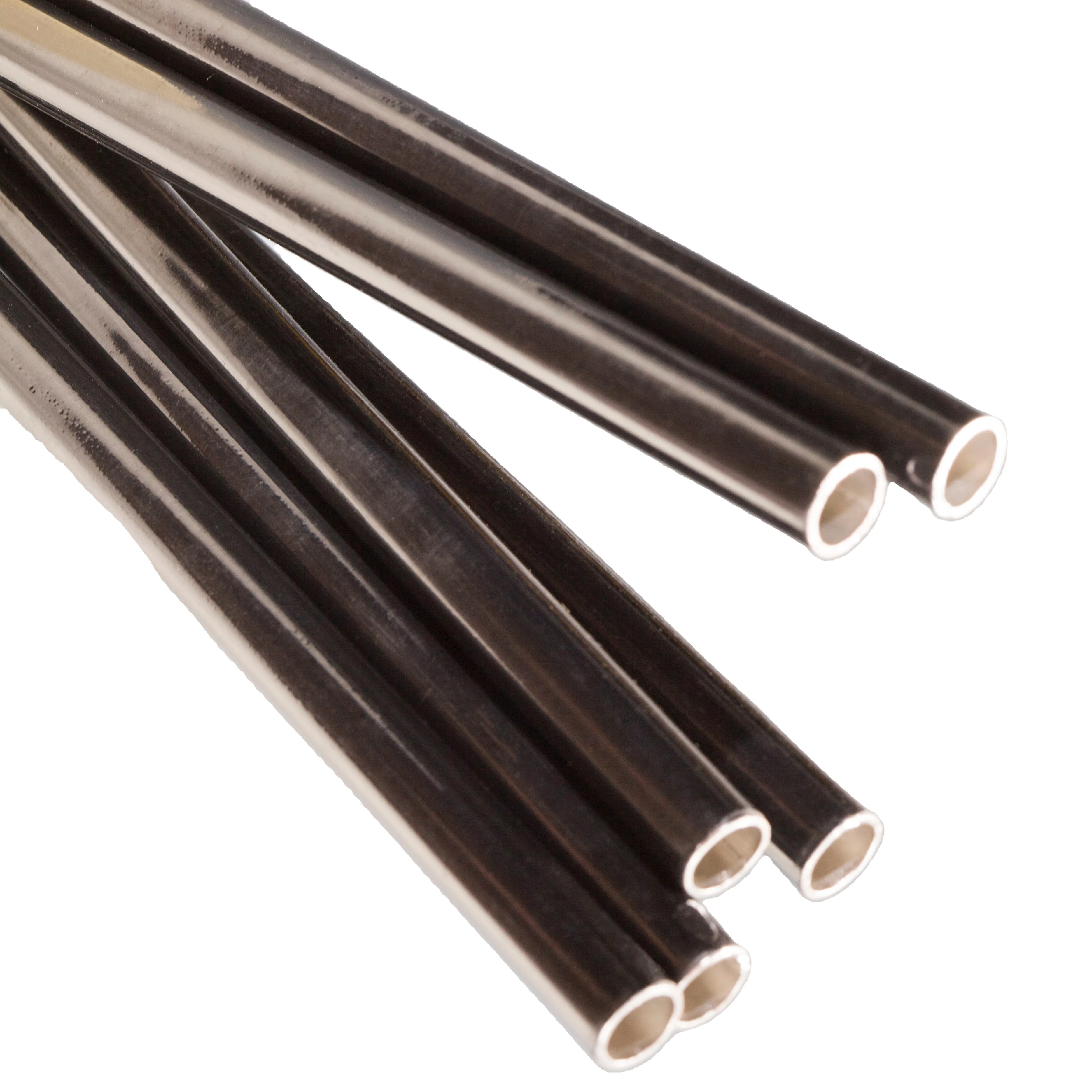 Copper Coated  double wall brazed steel Tube 6.35mm X 0.7 mm with any length you want