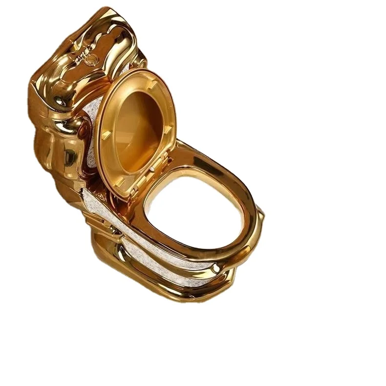 Sh Marble Smart And Line Vanitset Luxury Day T Black Bluetooth Bidet Toilet Gold with Rose Brass Bidet Toilet Gold