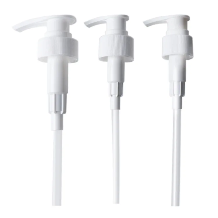 Manufacturer Spot white pump spray cap  24/410 PP plastic caps for lotion shampoo bottles