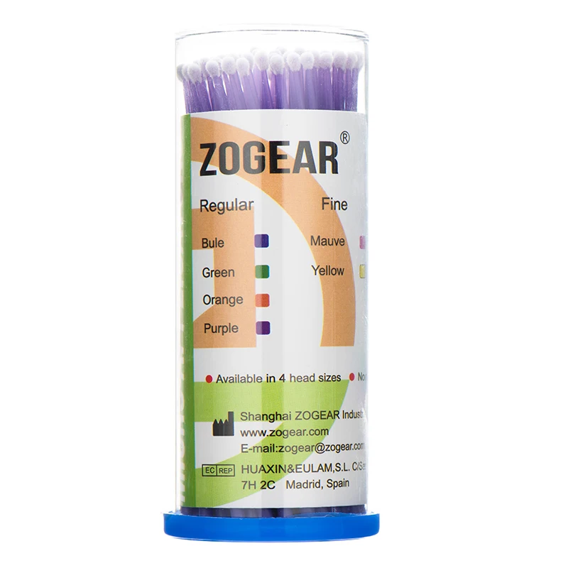TA026A ZOGEAR Disposable dental micro applicator Regular fine super fine extra fine CE ISO /use for hospital/patient/dentist