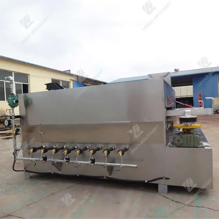 Multifunctional swing roasting equipment nut snacks roaster coated peanut almond hazelnut roasting machine