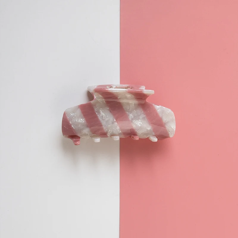 Custom 10cm Color-Acetic Acid Clip Hairclip Stylish Women Girls Small Hair Claw Clip for Fine Hair