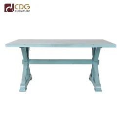 Outdoor Restaurant Modern Retro Design Metal Alu Countertop Vintage Dining Tables