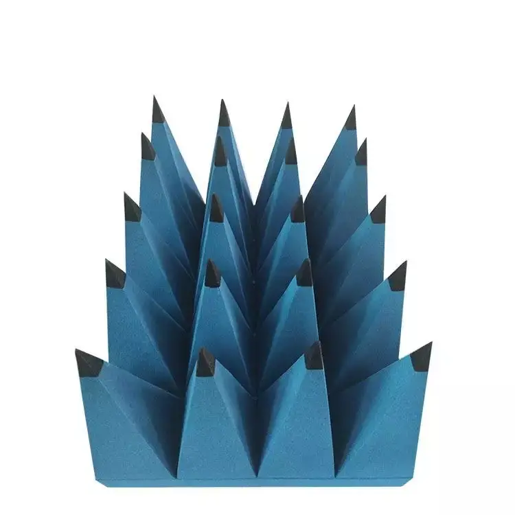 Customized foam microwave absorb material  soft emi shielding wave absorber