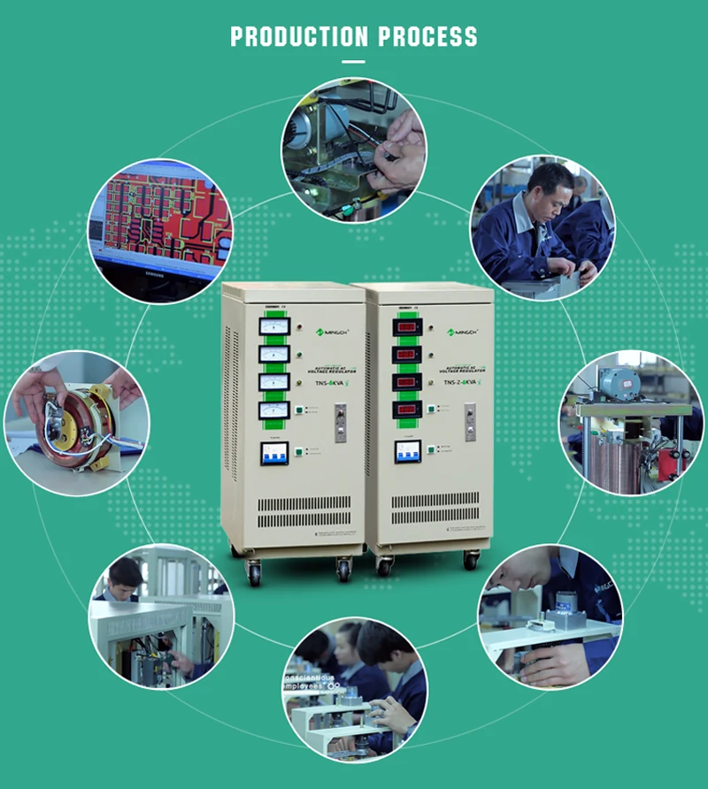 6KVA-30kva и он имеет высокую эффективность высокий коэффициент мощности 3 фазный автоматический стабилизатор