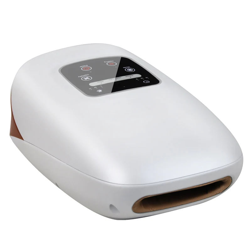 Wholesale price cordless vibrator acupressure electric hand held white heat shiatsu massager small hand device machine