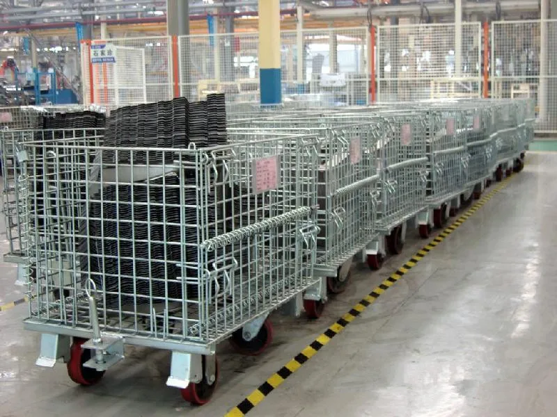 metal storage cages with 4 wheels