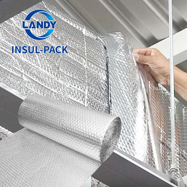 Greenhouse Thermal Heating Green Great Air Bubble Aluminum Film Foil Insulation Large Bubble Film Wrap